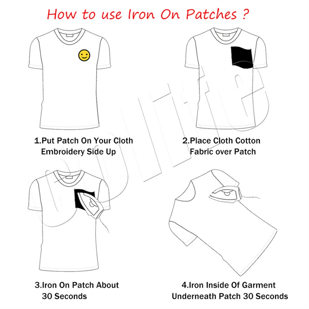 Sticker ủi thêu hình ngôi sao lấp lánh