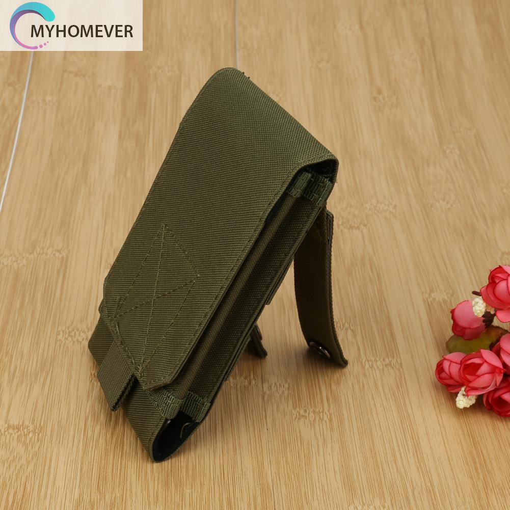 myhomever 1Pc Universal Tactical Bag for Mobile Phone Hook Cover Pouch Case Waist Bag