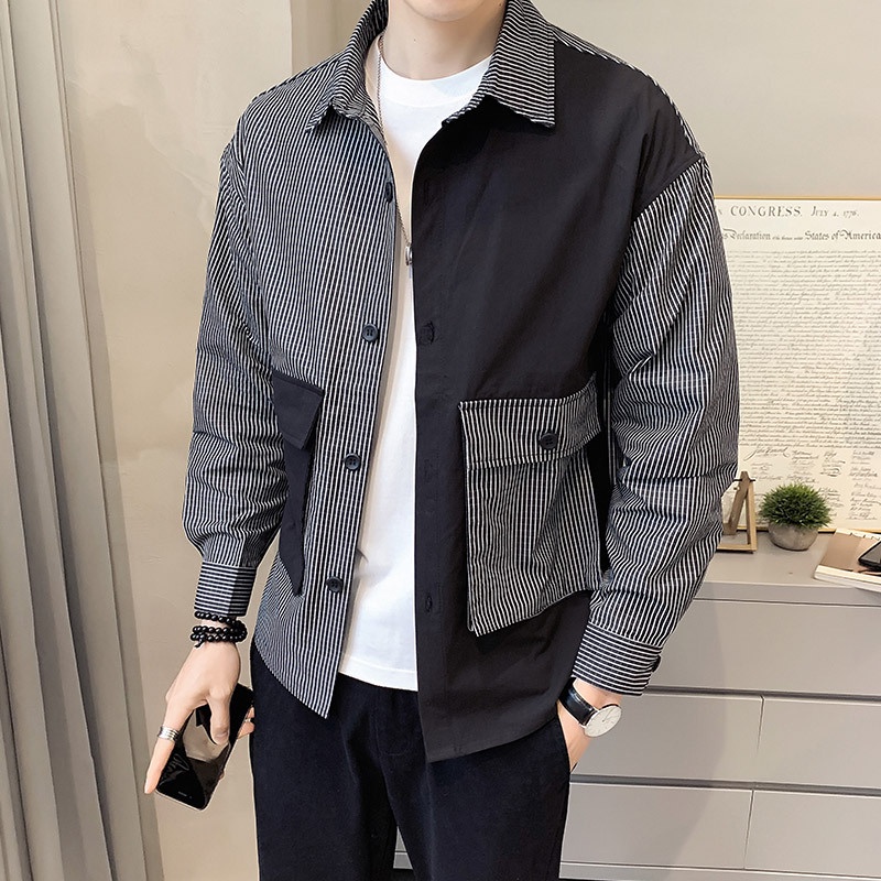 Áo Sơ Mi Nam Dài Tay Màu Sắc Thời Trang