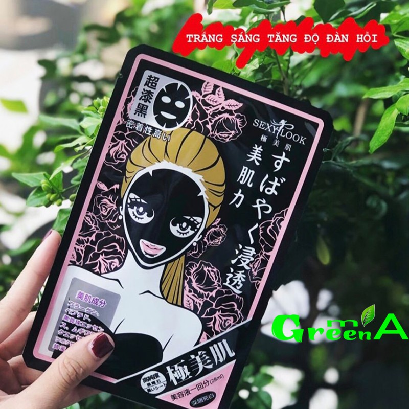 Mặt Nạ SEXYLOOK Đài Loan Hoa Hồng Trắng Dưỡng Trắng Chuyên Sâu Mờ Thâm Nám [NHẬP KHẨU CHÍNH HÃNG]