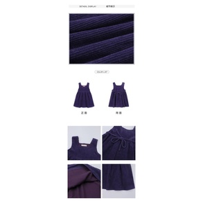 Đầm nhung thời trang mùa thu hàn quốc dành cho bé gái