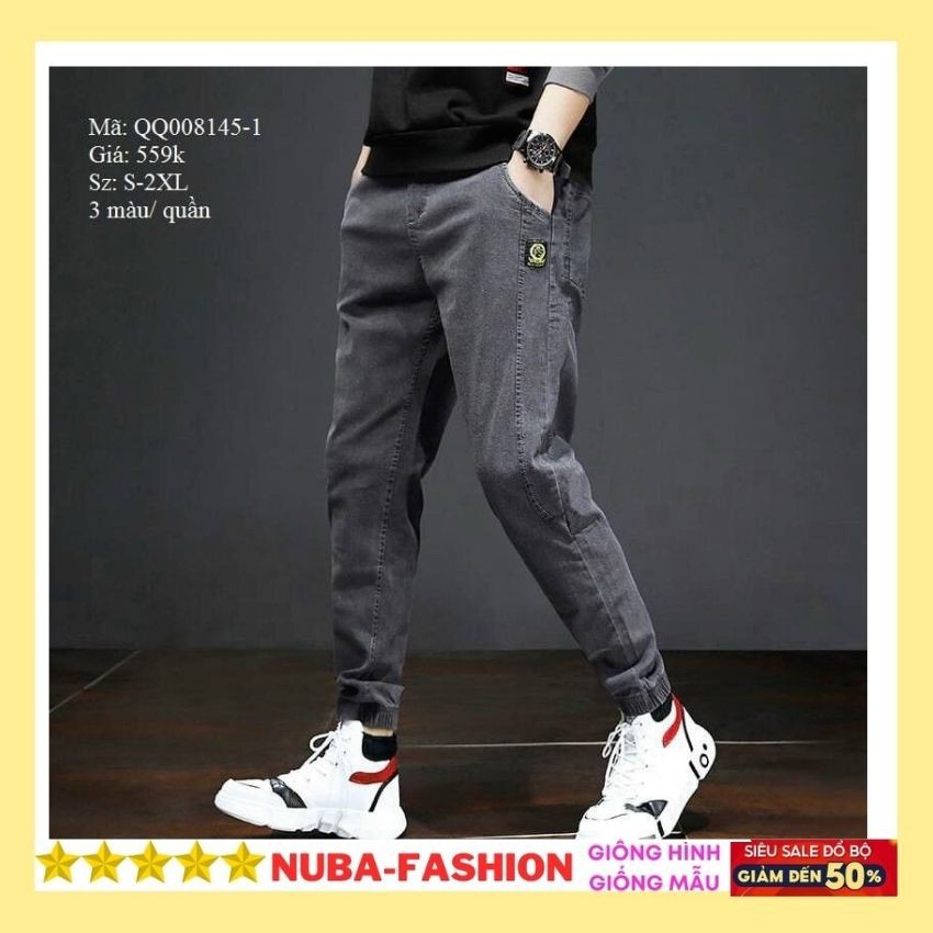 Quần jean nam chất bò cao cấp cá tính trẻ trung năng động,MT 1 | BigBuy360 - bigbuy360.vn