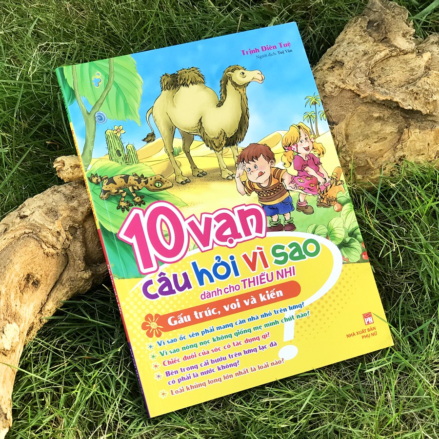 Sách: 10 Vạn Câu Hỏi Vì Sao - Gấu Trúc - Voi Và Kiến - TSTH