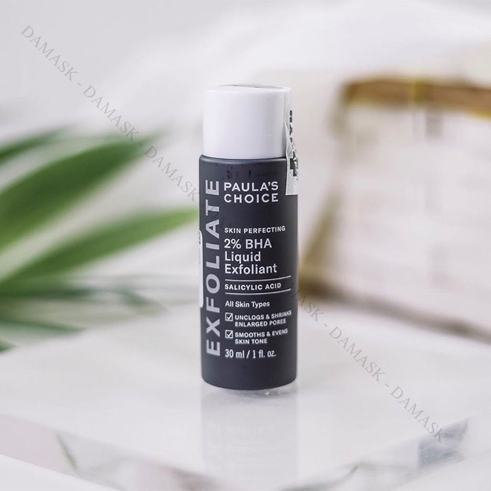 Dung dịch loại bỏ tế bào chết Paula's Choice Skin Perfecting 2% BHA Liquid Exfoliant 30ml và 118 ml