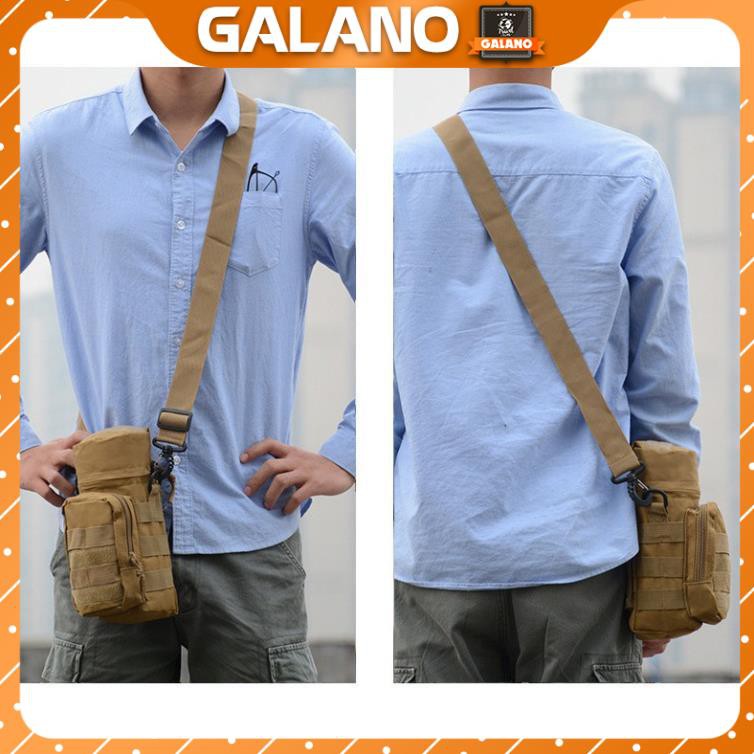 Túi Đeo Chéo Du Lịch Đựng Bình Nước GALANO EDC Đeo Hông Vải Oxford 600D Nhiều Ngăn Chống Nước FB-001249