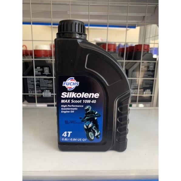 Nhớt XE TAY GA Fuchs Silkolene Max Scoot, 800ml