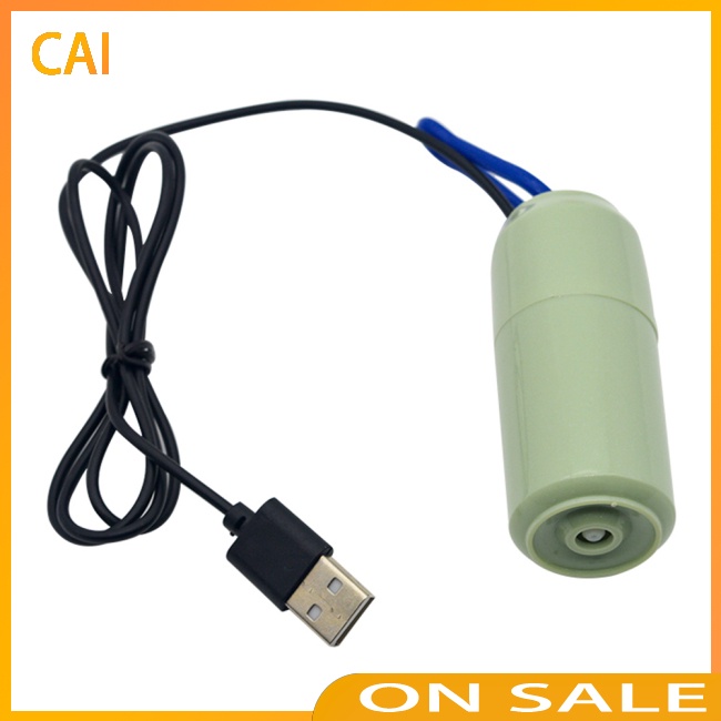 Máy Bơm Oxy Mini Tiết Kiệm Năng Lượng Cho Bể Cá Sạc Usb