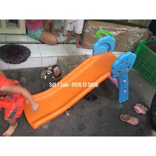 Bộ Cầu Trượt Nhựa Nhập Khẩu Giá Rẻ Tại TPHCM