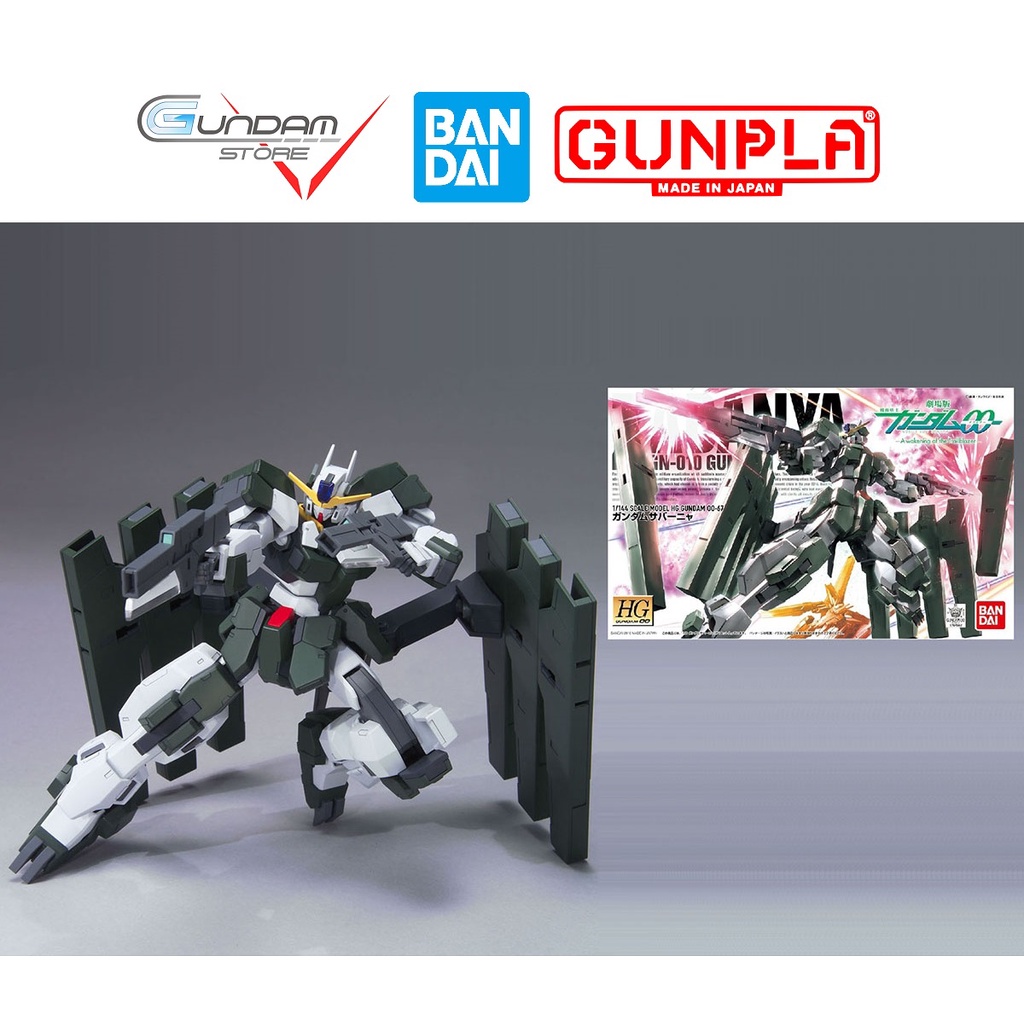 Mô Hình Gundam HG ZABANYA 1/144 Hg00 00 Bandai Đồ Chơi Lắp Ráp Anime Nhật