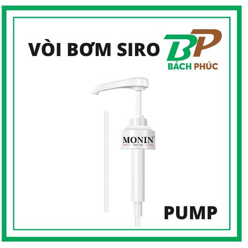 Vòi xịt Syrup Monin Pump Monin- Dụng Cụ Pha Chế - Kho Pha Chế Đà Nẵng
