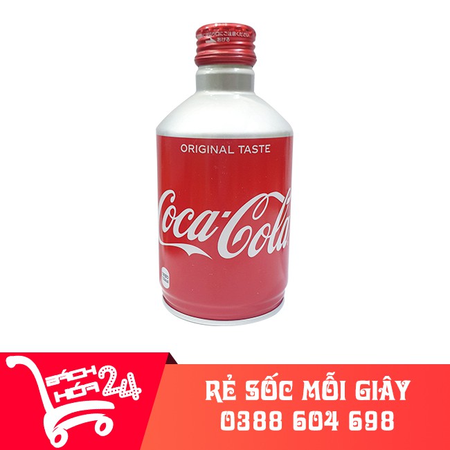 Nước ngọt giải khát Coca Nắp Vặn Nhật bản dạng chai 300ml