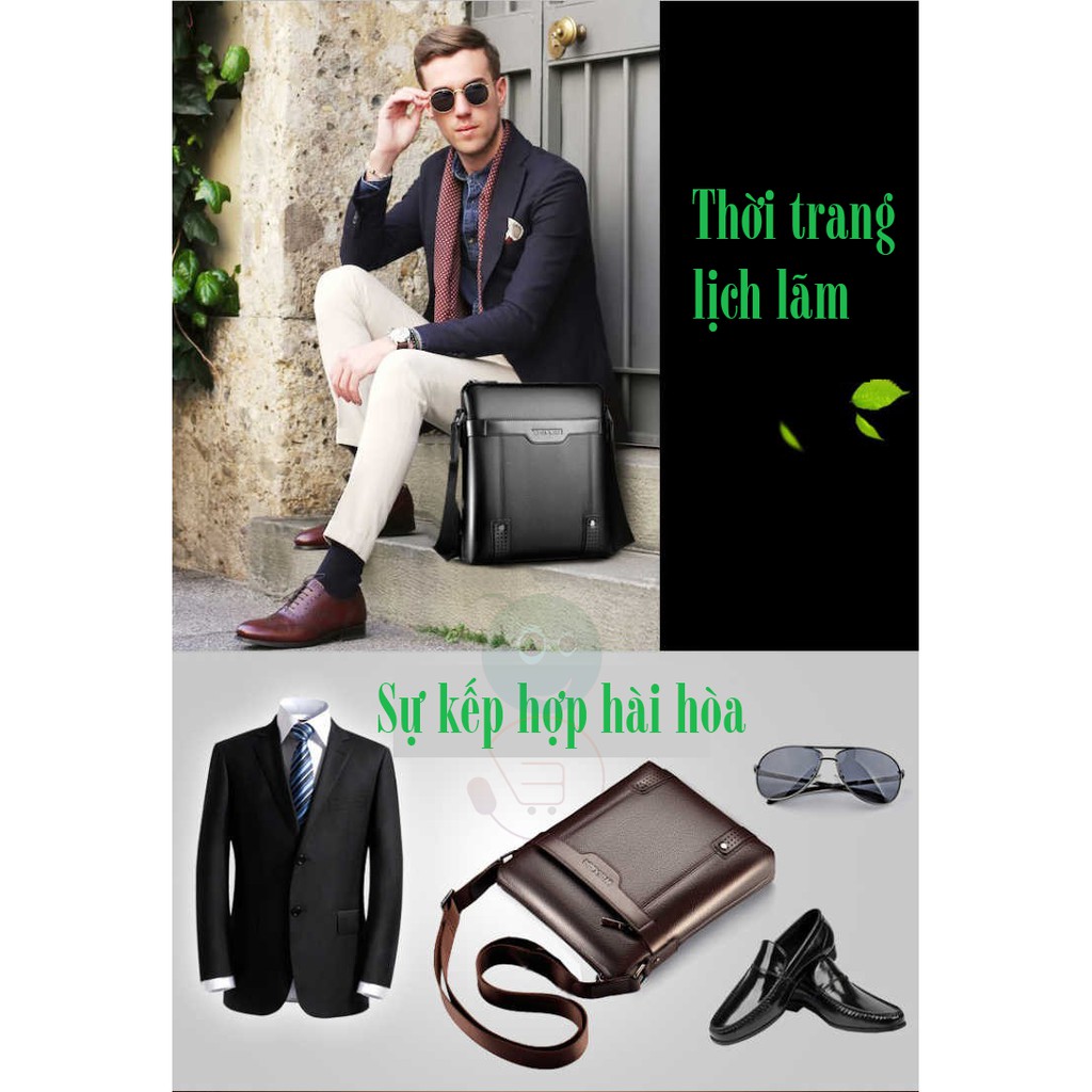 Túi đeo chéo bằng da cao cấp 2020 | BigBuy360 - bigbuy360.vn