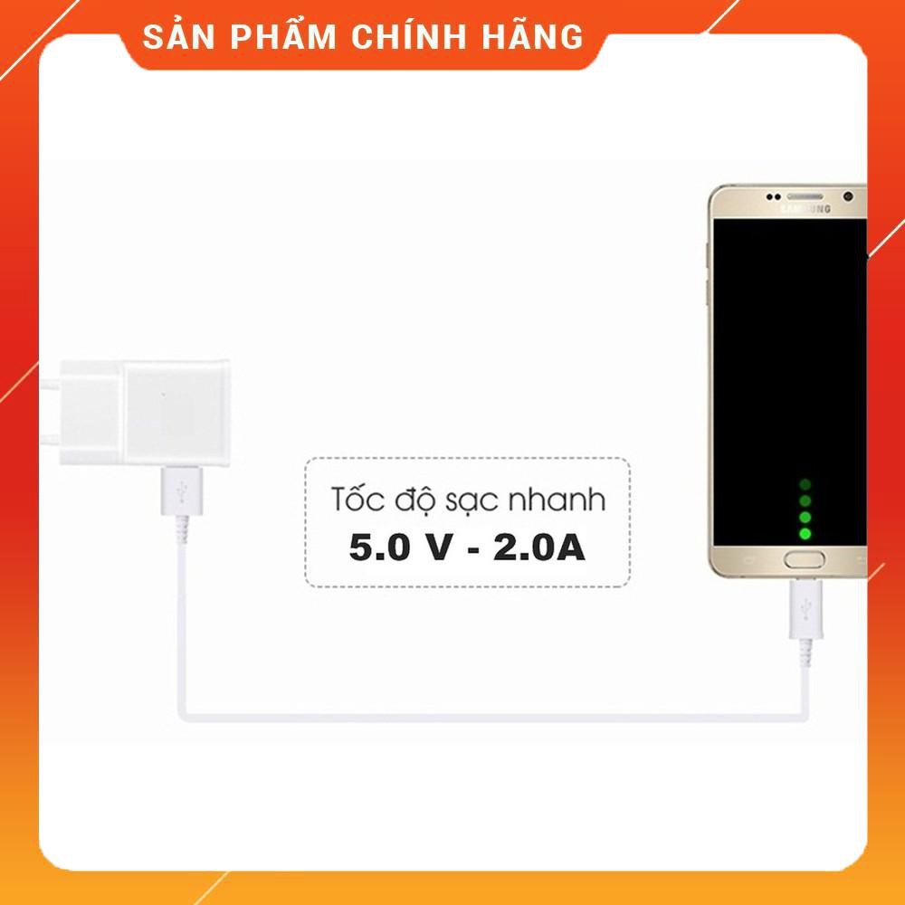 [CHÍNH HÃNG] Bộ Sạc Chính Hãng Samsung Galaxy S6/ S7 Note 4/5 Micro USB