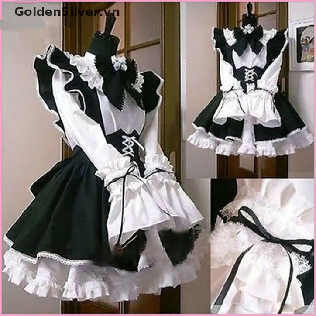 Tạp Dề Hóa Trang Cô Hầu Gái Lolita