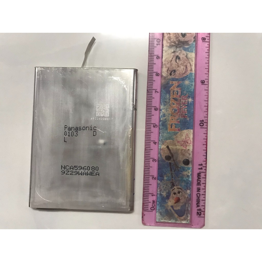 Cell Pin PANASONIC lithium polymer 3.7V 3950mAh Kích Thước 80x60x6mm