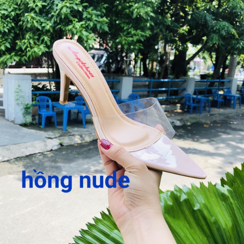 Guốc quai trong mũi nhọn 7f kèm ảnh thật