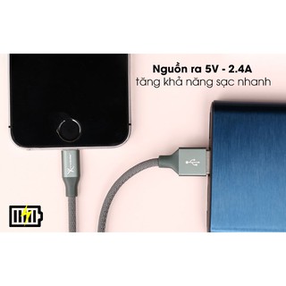 []Cáp Sạc IPXmobile Xanh Rêu