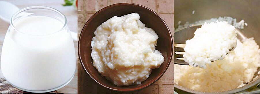 Cơm Mẻ  100Gram, Mẻ Chua Nhà Làm Mẻ chua Gạo Lứt