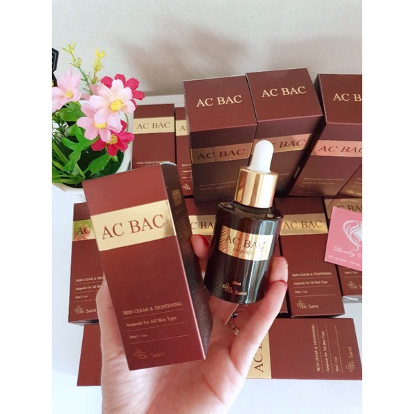 Tinh chất giảm mụn AC BAC serum, thần dược 30ML
