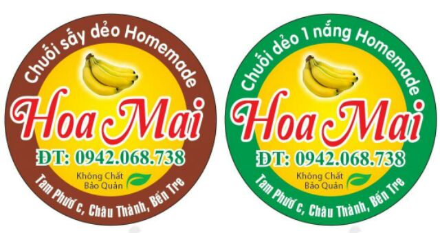 Tem decal dán cho sản phẩm handmade