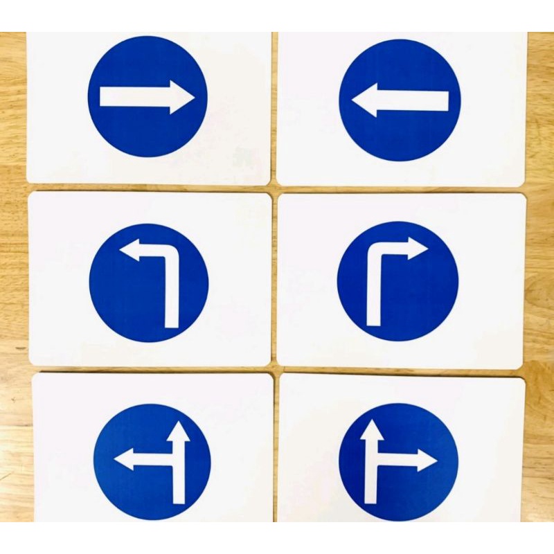 Thẻ flascard Biển báo giao thông đường bộ _ thẻ học thông minh