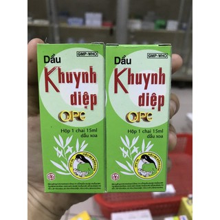 Dầu khuynh diệp opc chai nhỏ 15ml mẹ bồng con