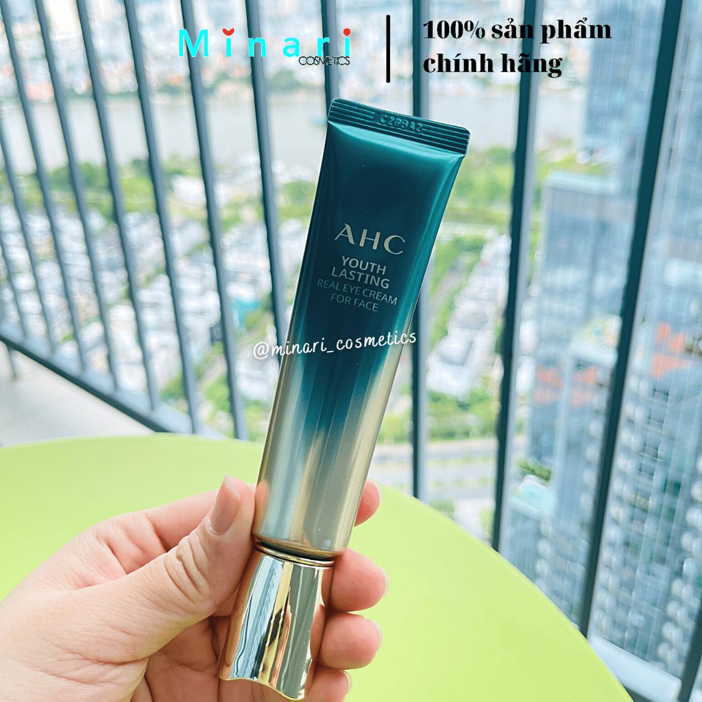 [MẪU MỚI][BILL HÀN] KEM DƯỠNG MẮT FULL SIZE/MINI SIZE  30ml/10ml  AHC 2021 YOUTH LASTING REAL EYE CREAM FOR FACE | BigBuy360 - bigbuy360.vn