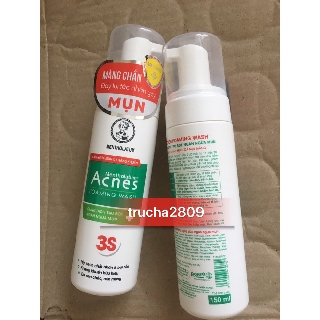 Bọt rửa mặt Acnes Foaming Wash 150ml