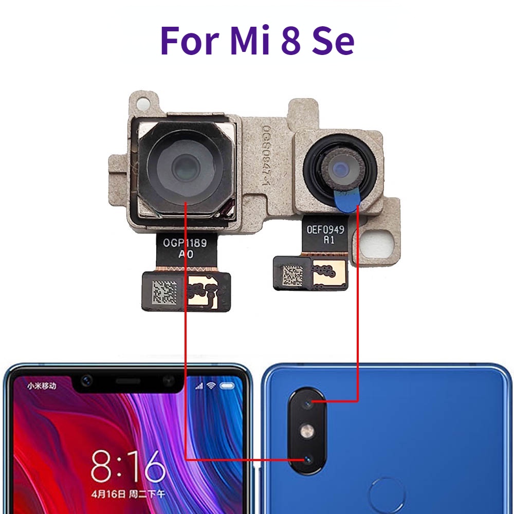 Camera Sau Chất Lượng Cao Thay Thế Chuyên Dụng Cho Xiaomi Mi 8 Lite 9 SE 9T Pro 6 Mi6 Mi8 Mi9