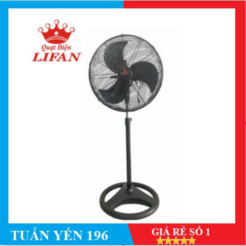Quạt Đứng Công Nghiệp Lifan Đ-20CO- Hàng chính hãng- Bảo Hành 1 Năm