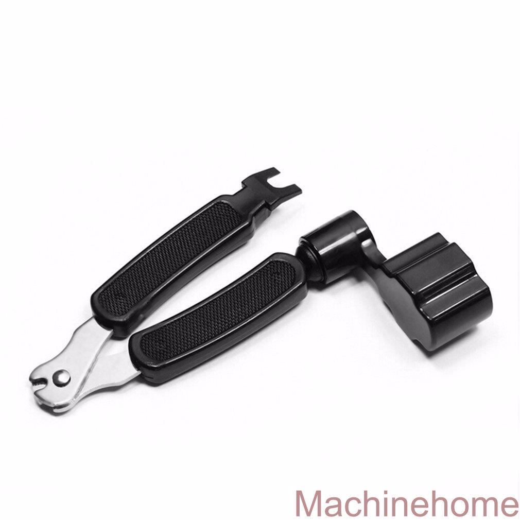 Three-in-one Guitar Pin Winding String Clamp Remover String Cutter Guitar Tuning Tool Accessories