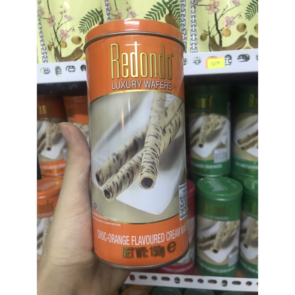 Bánh Quế Redondo Thái Lan Hộp 125gr-150gr Đủ Vị ( ĐỒ ĂN VẶT THÁI LAN )