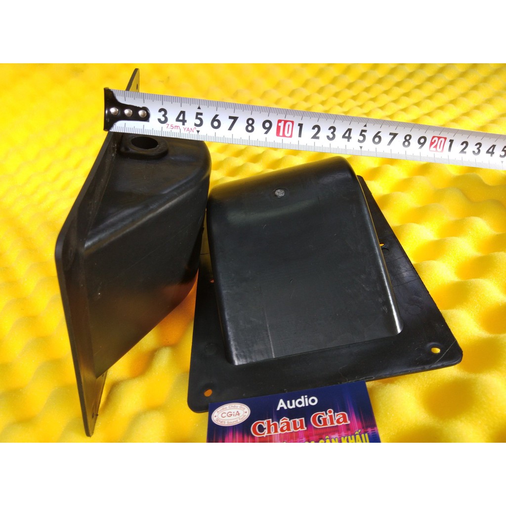 Tay xách thùng loa nhựa 16cm x22cm 2 cái Audio Châu Gia