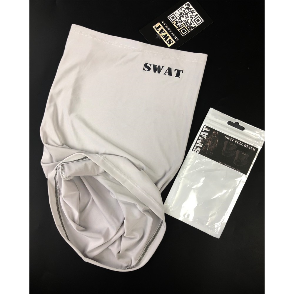 Khăn ống trùm đầu đa năng chống nắng chống bụi SWAT, khăn đa năng SWAT cao cấp sử dụng vải 4 chiều siêu co dãn