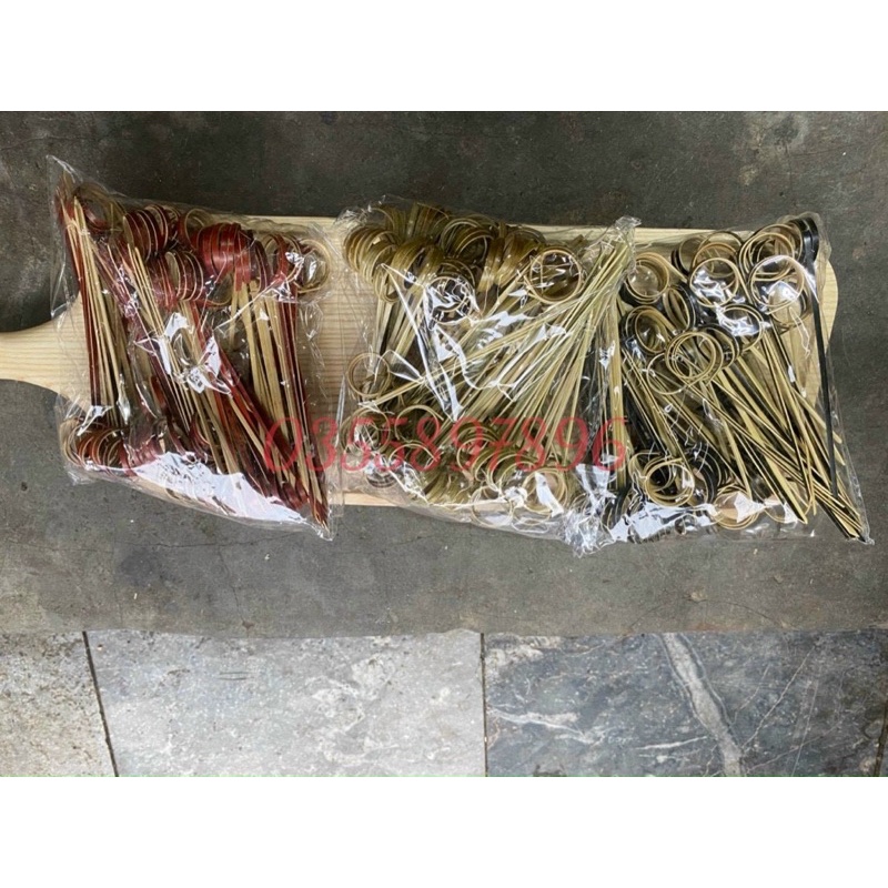 Tăm xiên tre trang trí 12cm