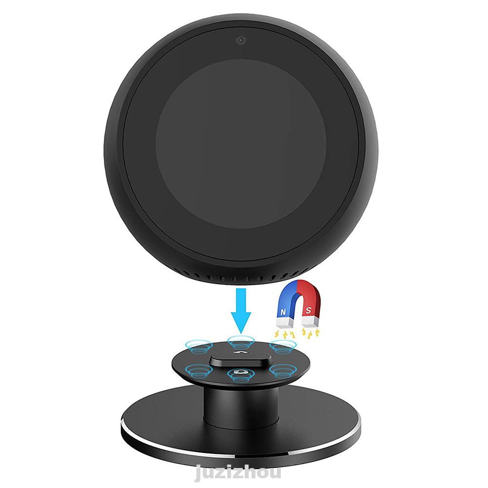 Speaker Stand Round Desktop Adjustable Fashion Portable 360 Degree Rotate Home Office For Amazon Echo Spot