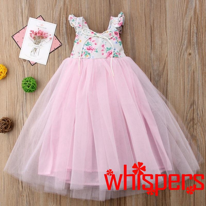 Váy đầm xòe xinh xắn cho bé gái