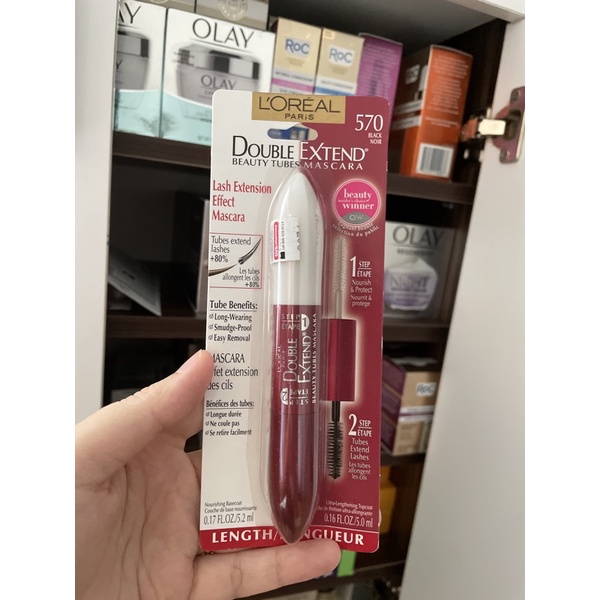 MASCARA 2 ĐẦU Loreal PARIS DOUBLE EXTEND BEAUTY TUBES