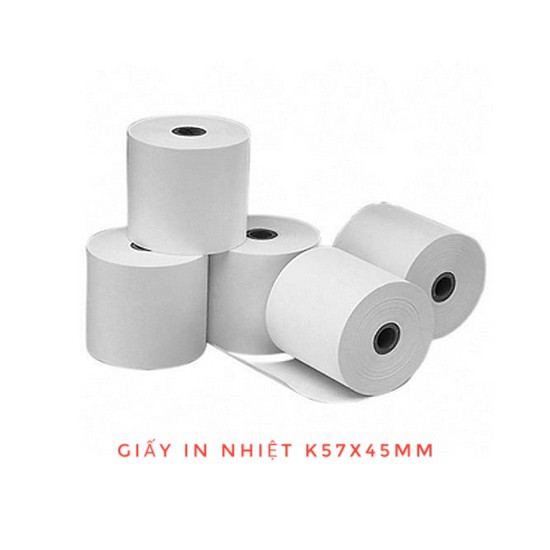 Combo 20 cuộn giấy in nhiệt K57