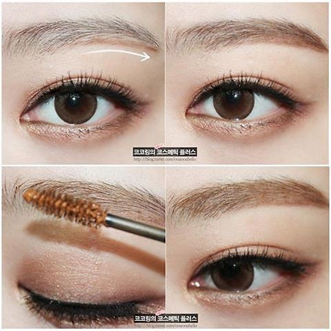 [Auth Hàn] Mascara Chân Mày Etude House Color My Brow Nâu Tự Nhiên 02 Light Brown Mascara Chân Mày Etude House Nâu Sáng