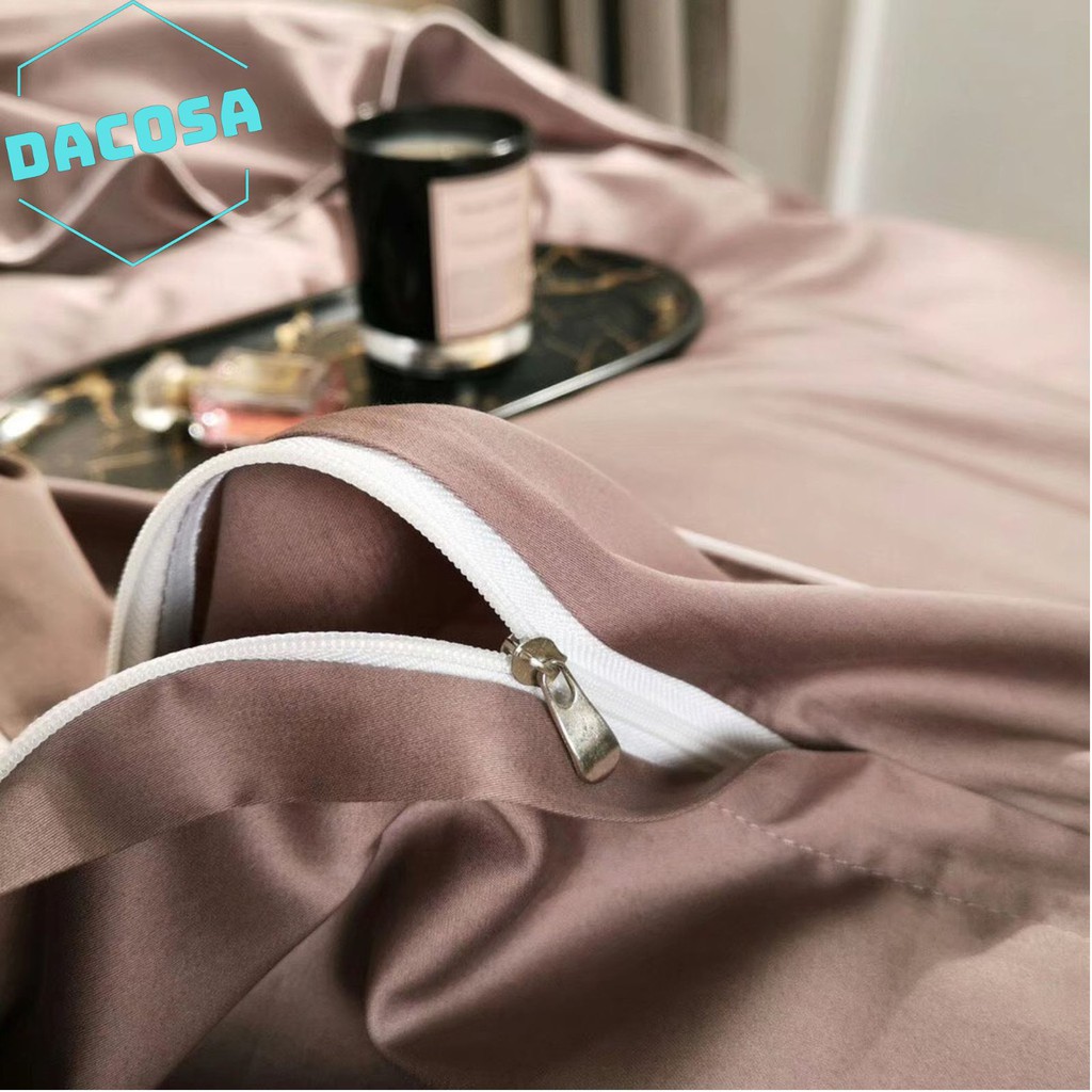 [Giá Sỉ] Bộ Chăn Ga Gối LỤA SUMOI 60S Màu SM12 Cao Cấp Khách Sạn