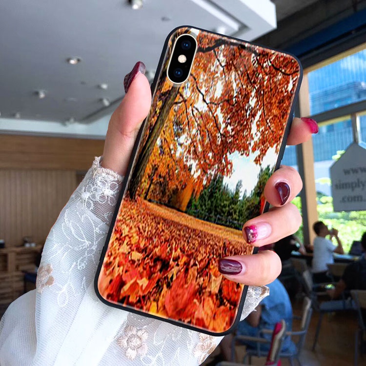 Ốp Lưng Iphone 6 s cute Mùa Thu_998 6s/6s plus/7/7plus/8/8plus/x/xs/xs max/11//12/12 promax
