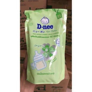 Nước rửa bình sữa Dnee Organic 600ml - Mẫu Mới