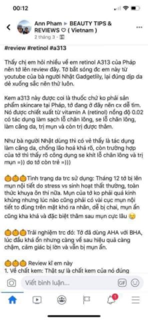 Retinol A313 và kem dưỡng ẩm Embryolisse 30ml | BigBuy360 - bigbuy360.vn