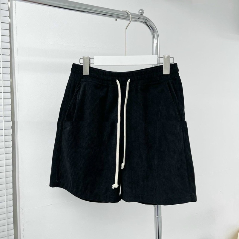 QUẦN SHORT NHUNG TĂM 4 MÀU UNISEX FROM NAM VÀ NỮ