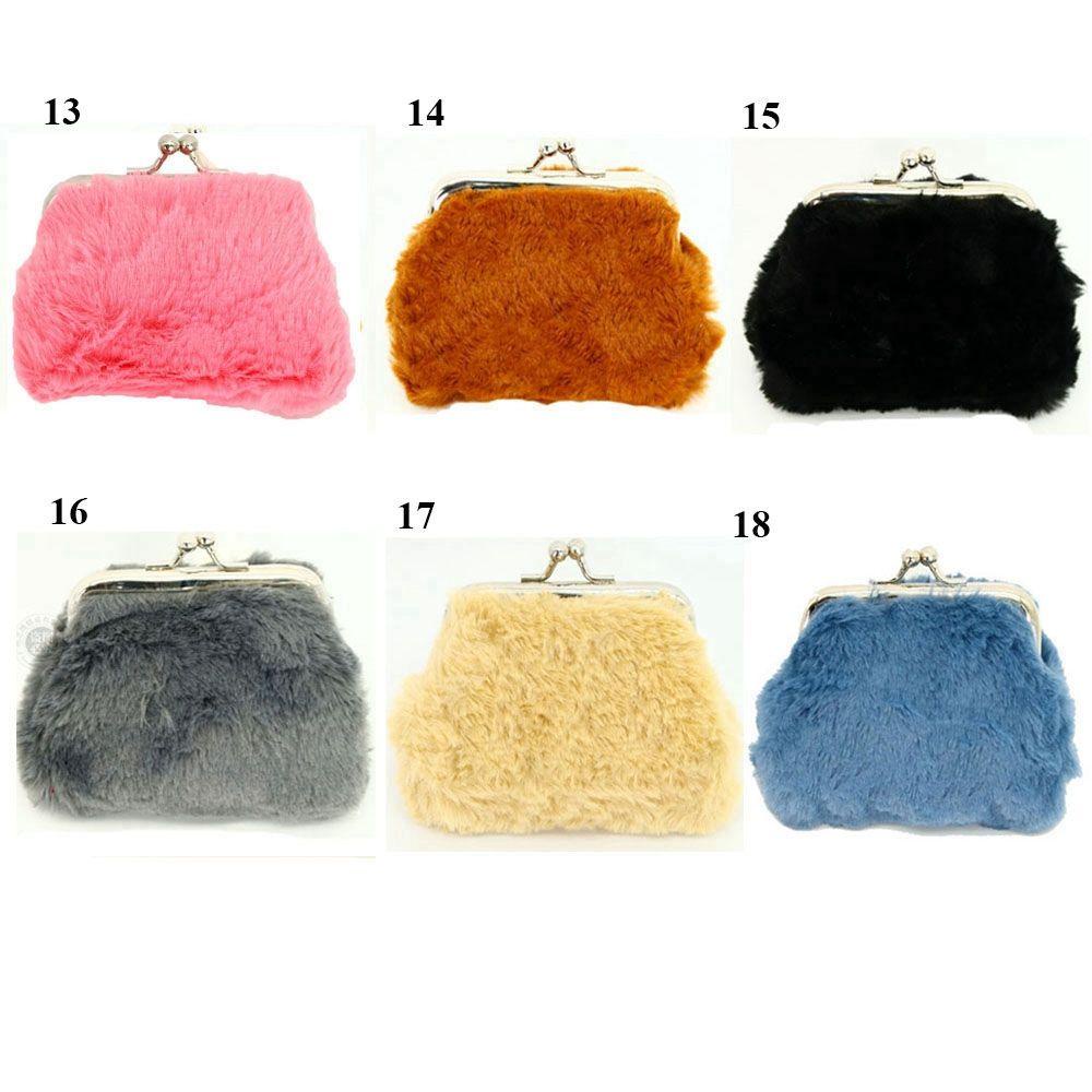 Túi Xách Lông Thời Trang Cho Búp Bê 18 Kiểu