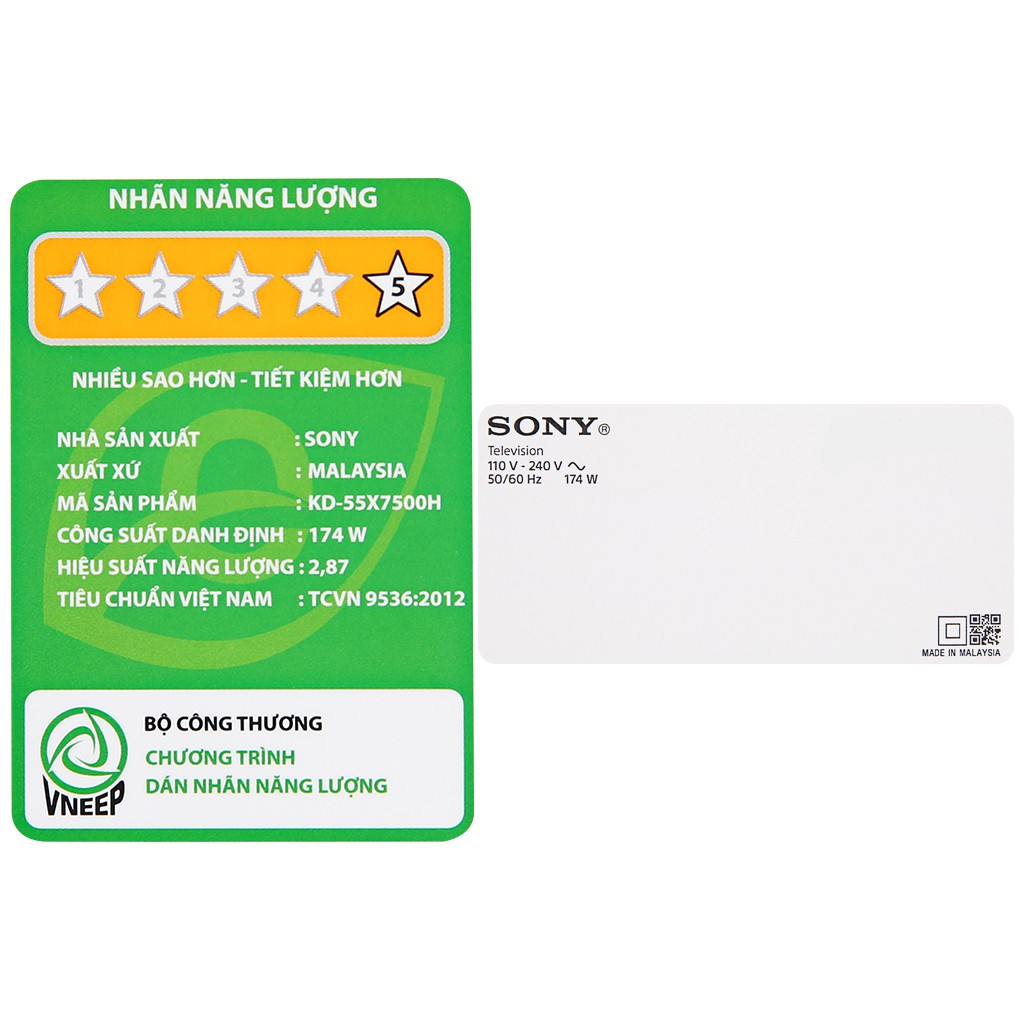 [Giao HCM] Android Tivi Sony 4K 55 inch KD-55X7500H Model 2020 | BigBuy360 - bigbuy360.vn