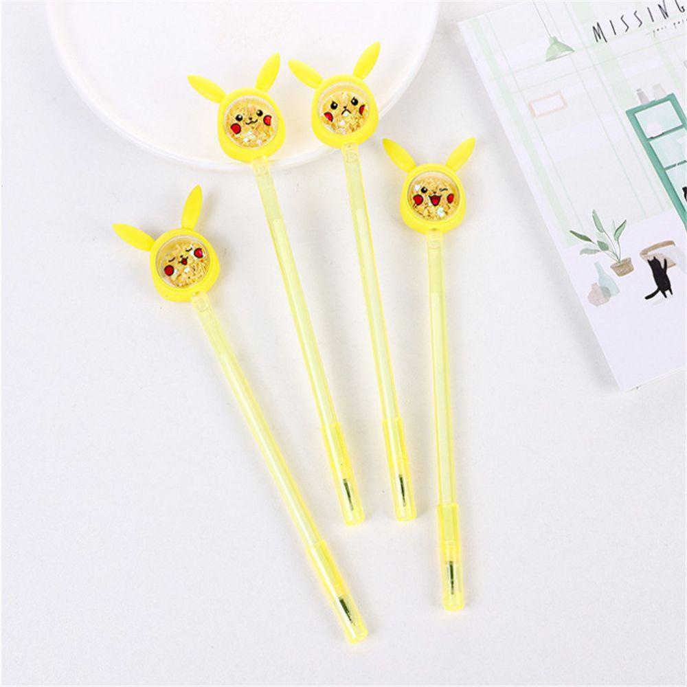 PEWANY Bút Mực Gel Hình Pikachu Hoạt Hình Dành Cho Học Sinh Nhật Trẻ Em