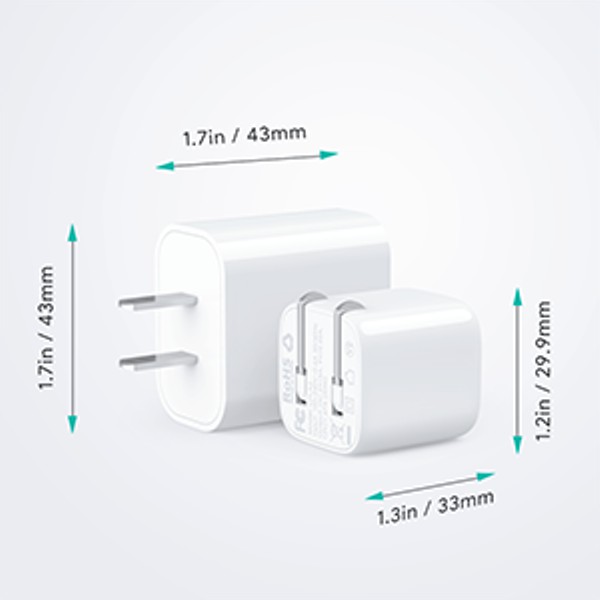 Cục sạc PD 20W mini AUKEY PA-B1 Pro