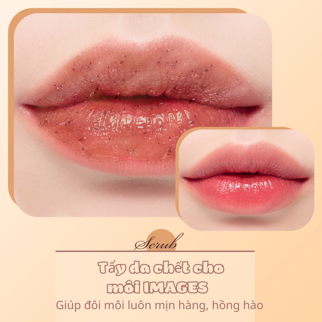 Tẩy tế bào chết cho da môi CHIẾT XUẤT BỘT CÀ PHÊ giúp môi hồng hào, mịn màng nội địa Trung